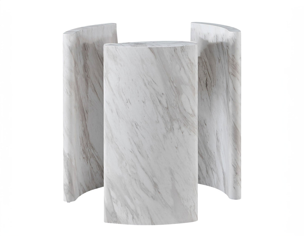 Merino Faux-Marble End Table Base