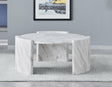 Merino Faux-Marble Round Cocktail Table by Steve Silver at Eve Furniture