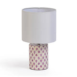 Merlot White Capiz Shell Table Lamp by TOV Furniture at Eve Furniture