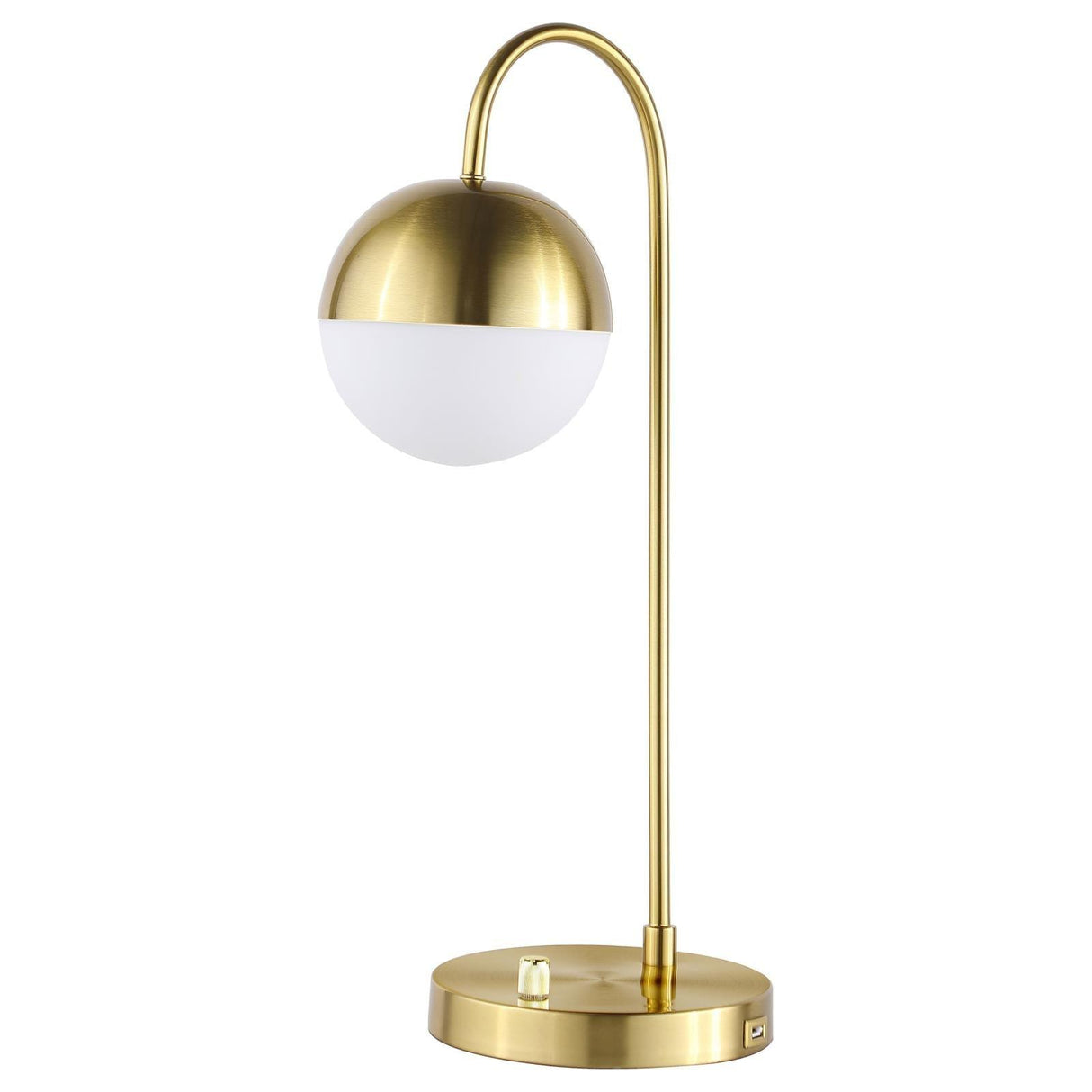 Merrick Round Arched Table Lamp Gold by Coaster at Eve Furniture