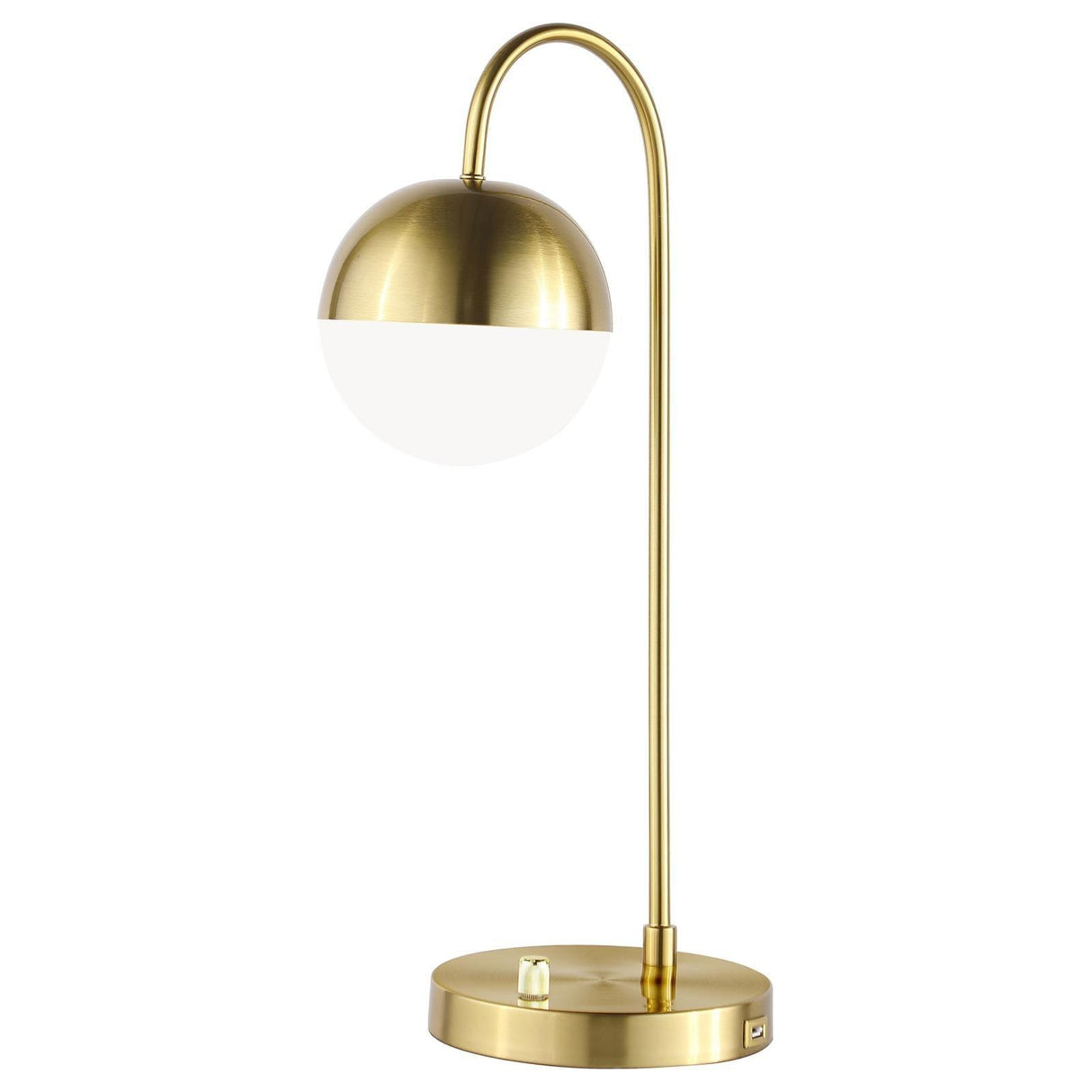 Merrick Round Arched Table Lamp Gold by Coaster at Eve Furniture