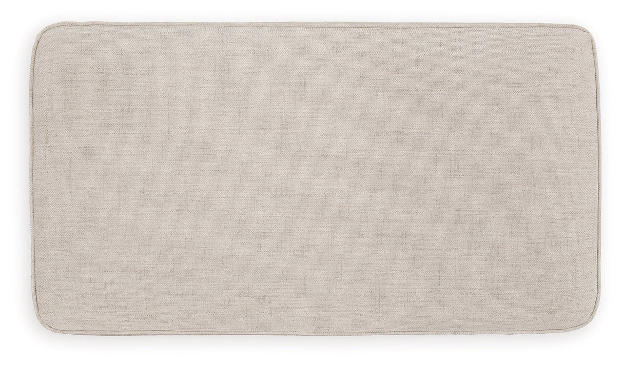 Merrimore Linen Ottoman