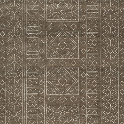 Merrittman Brown/Ivory Large Rug by Ashley at Eve Furniture