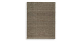 Merrittman Brown/Ivory Large Rug by Ashley at Eve Furniture