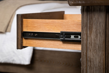Merthyr Brown Nightstand by Furniture of America at Eve Furniture