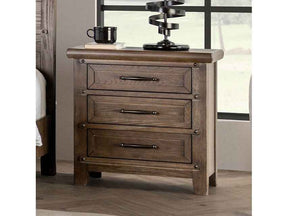 Merthyr Brown Nightstand by Furniture of America at Eve Furniture