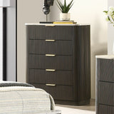 Merthyr Dark Walnut Chest by Furniture of America at Eve Furniture