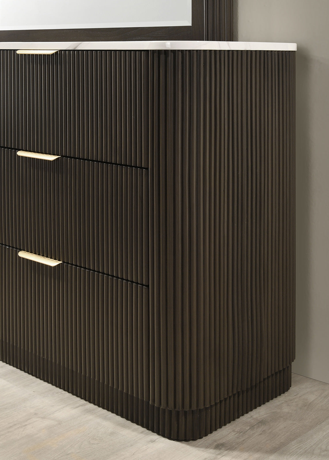 Merthyr Dark Walnut Dresser by Furniture of America at Eve Furniture