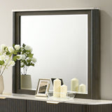 Merthyr Dark Walnut Mirror