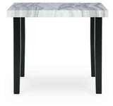 Mervannie Gray/Black Counter Height Dining Table by Ashley at Eve Furniture