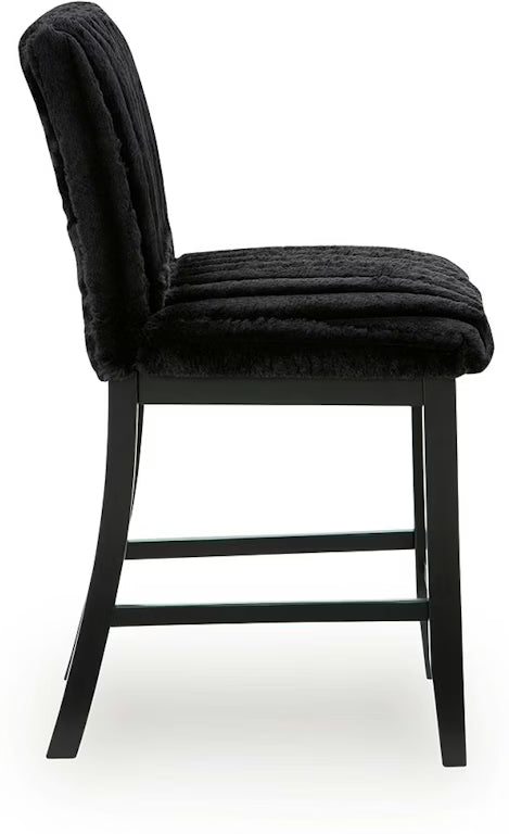 Mervannie Upholstered Barstool, Set of 2 by Ashley at Eve Furniture