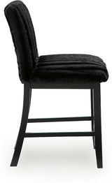 Mervannie Upholstered Barstool, Set of 2 by Ashley at Eve Furniture