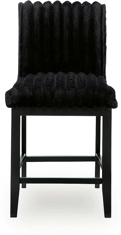 Mervannie Upholstered Barstool, Set of 2 by Ashley at Eve Furniture