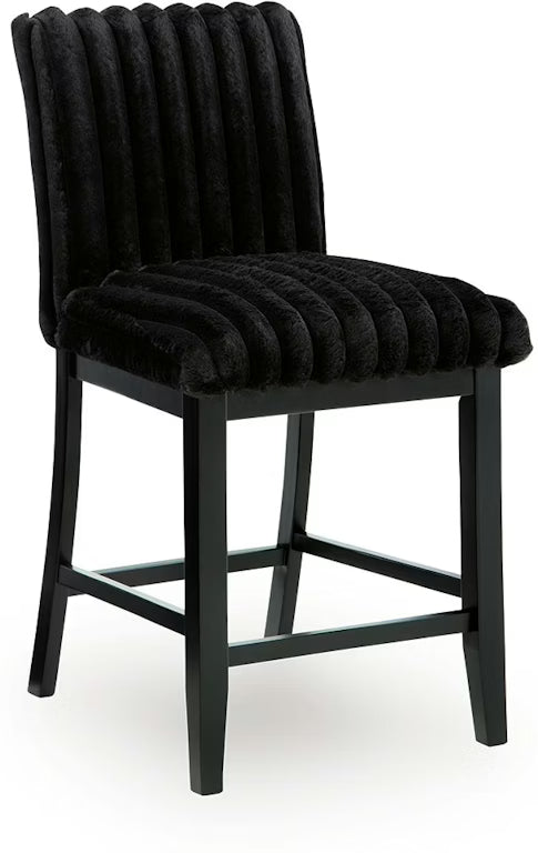 Mervannie Upholstered Barstool, Set of 2 by Ashley at Eve Furniture