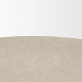 Mesa 48" Round Stone Finish Coffee Table by Mercana at Eve Furniture