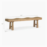 Mesa Reclaimed Elm Bench by Co.House Designs at Eve Furniture