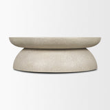 Mesa Round Stone Finish Coffee Table by Mercana at Eve Furniture