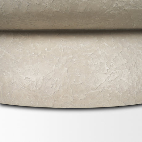 Mesa Round Stone Finish Coffee Table by Mercana at Eve Furniture