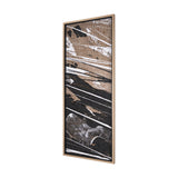 Meshy I by Mercana Studio a Hand Embellished Textured Framed Art Print by Mercana at Eve Furniture