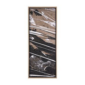 Meshy I by Mercana Studio a Hand Embellished Textured Framed Art Print by Mercana at Eve Furniture