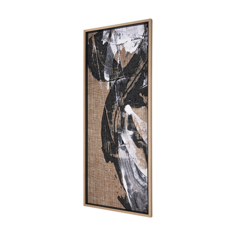 Meshy II by Mercana Studio a Hand Embellished Textured Framed Art Print by Mercana at Eve Furniture