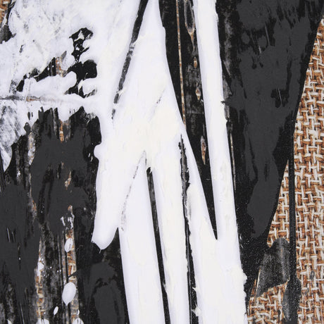 Meshy II by Mercana Studio a Hand Embellished Textured Framed Art Print by Mercana at Eve Furniture