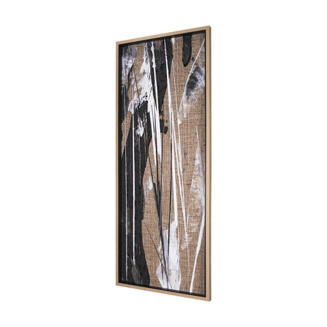 Meshy III by Mercana Studio a Hand Embellished Textured Framed Art Print by Mercana at Eve Furniture