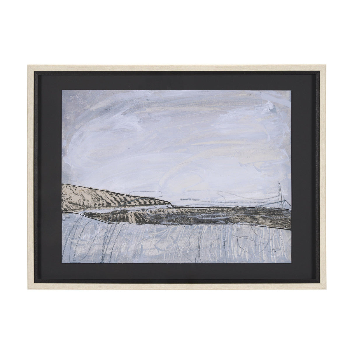 Mesmerized View II by Mercana Studio a Hand Embellished Framed Art Print Matted under Glass by Mercana at Eve Furniture