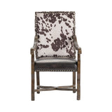 Mesquite Ranch Brown/White Arm Chair by Crestview at Eve Furniture