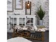 Mesquite Ranch Brown/White Bench by Crestview at Eve Furniture