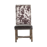 Mesquite Ranch Brown/White Side Chair by Crestview at Eve Furniture