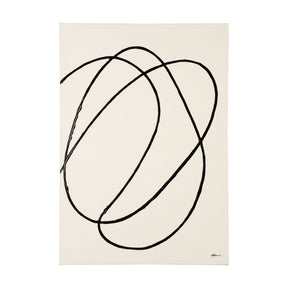 Mess I by Studio M a Hand Embellished Canvas Print by Mercana at Eve Furniture