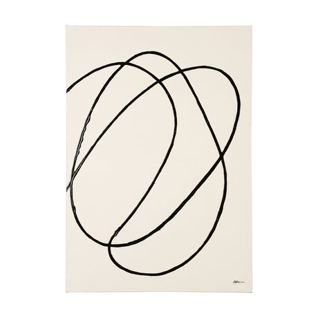 Mess I by Studio M a Hand Embellished Canvas Print by Mercana at Eve Furniture