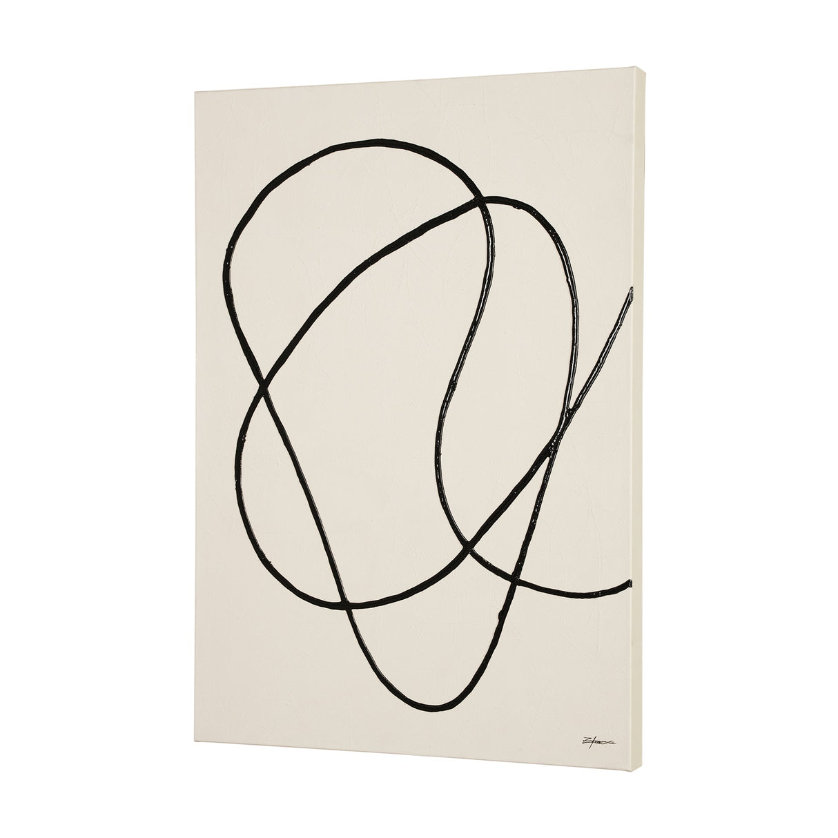 Mess II by Studio M a Hand Embellished Canvas Print by Mercana at Eve Furniture