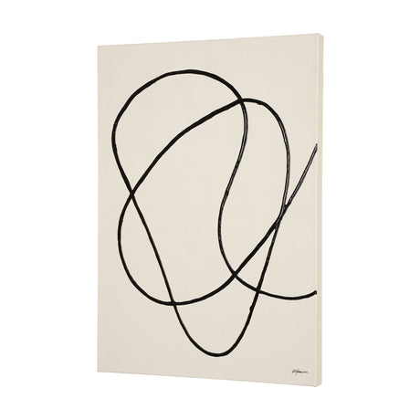 Mess II by Studio M a Hand Embellished Canvas Print by Mercana at Eve Furniture