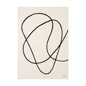 Mess II by Studio M a Hand Embellished Canvas Print by Mercana at Eve Furniture