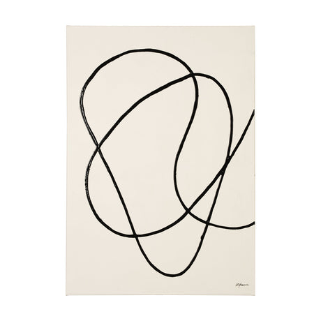 Mess II by Studio M a Hand Embellished Canvas Print by Mercana at Eve Furniture