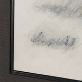Message I by Mercana Studio Hand-Embellished Textured Framed Canvas Artwork by Mercana at Eve Furniture