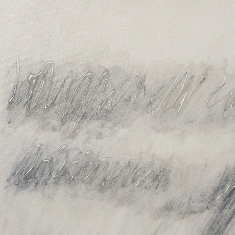 Message I by Mercana Studio Hand-Embellished Textured Framed Canvas Artwork by Mercana at Eve Furniture