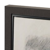 Message II by Mercana Studio Hand-Embellished Textured Framed Canvas Artwork by Mercana at Eve Furniture