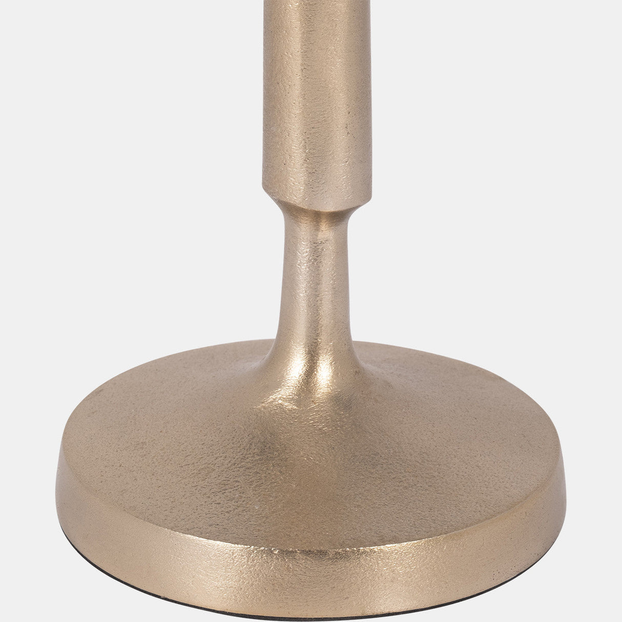 Metal, 12"h Taper Candle Holder, Champagne