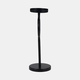 Metal, 13"h Ring Candle Holder, Black