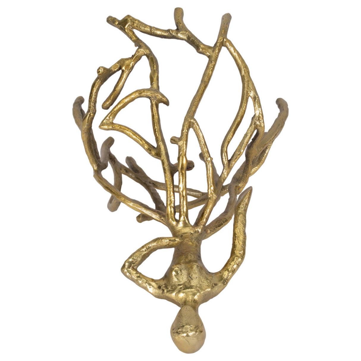 Metal, 14" Dancing Lady, Gold