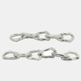 Metal 15" Chain Links, Silver