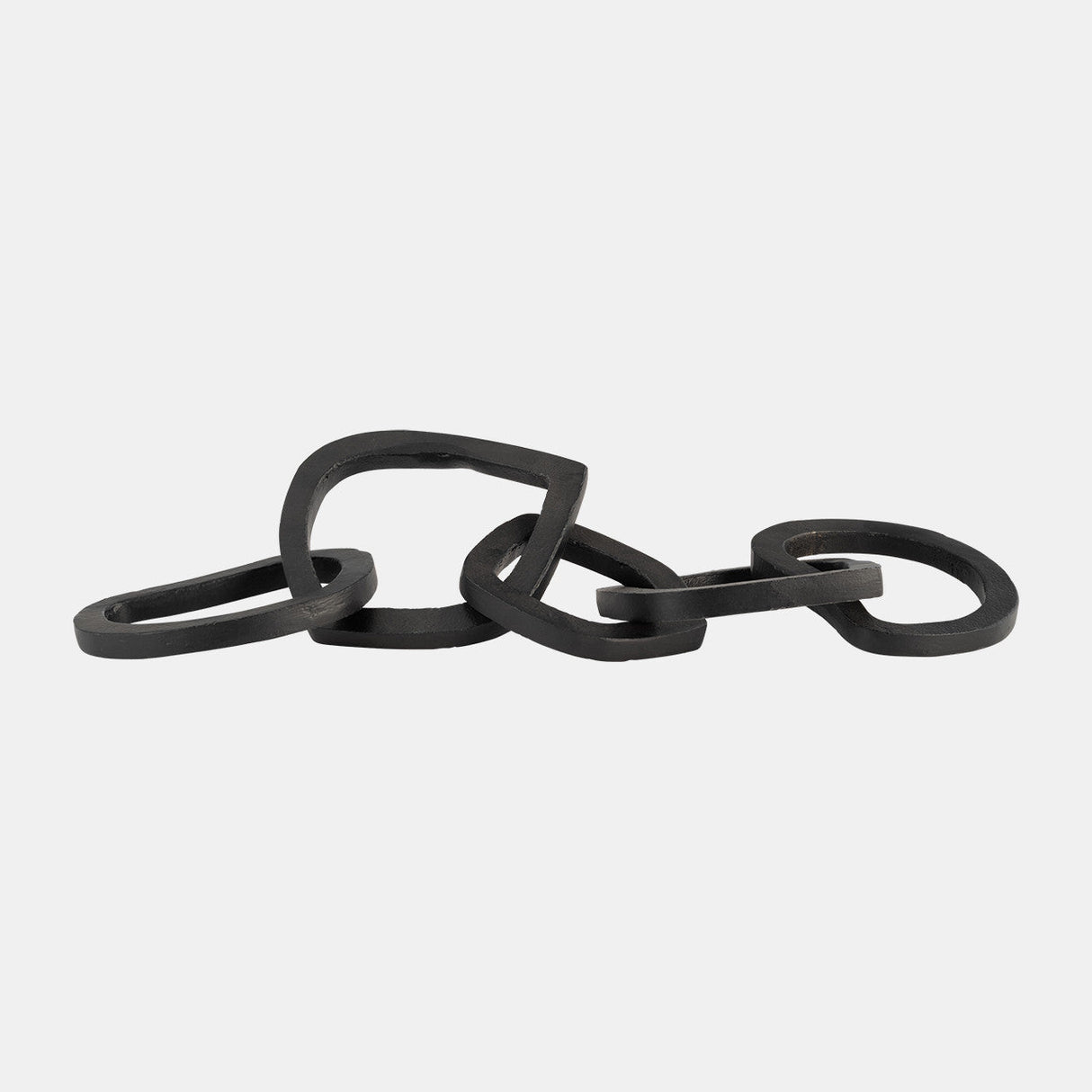 Metal, 17" 5-link Chains, Black