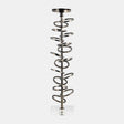 Metal, 18" Ring Toss On Acrylic Candleholder, Gunm Default Title by Sagebrook Home - Eve Furniture