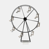 Metal, 23" Ferris Wheel, Black