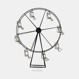 Metal, 23" Ferris Wheel, Black