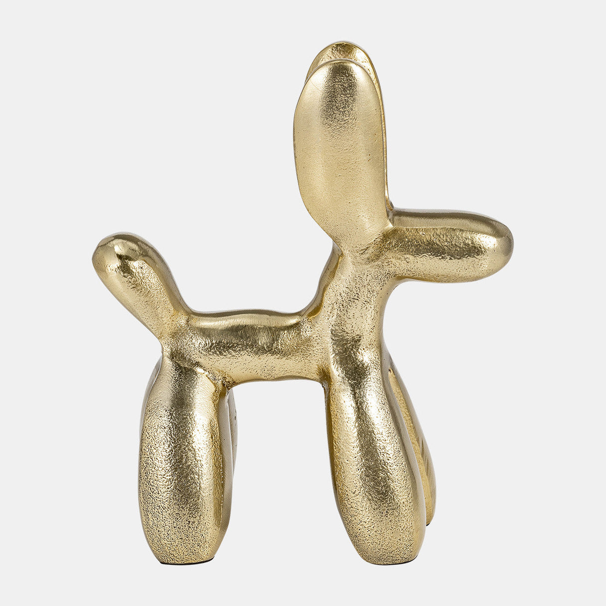 Metal, 8"h Ballon Dog Deco,gold