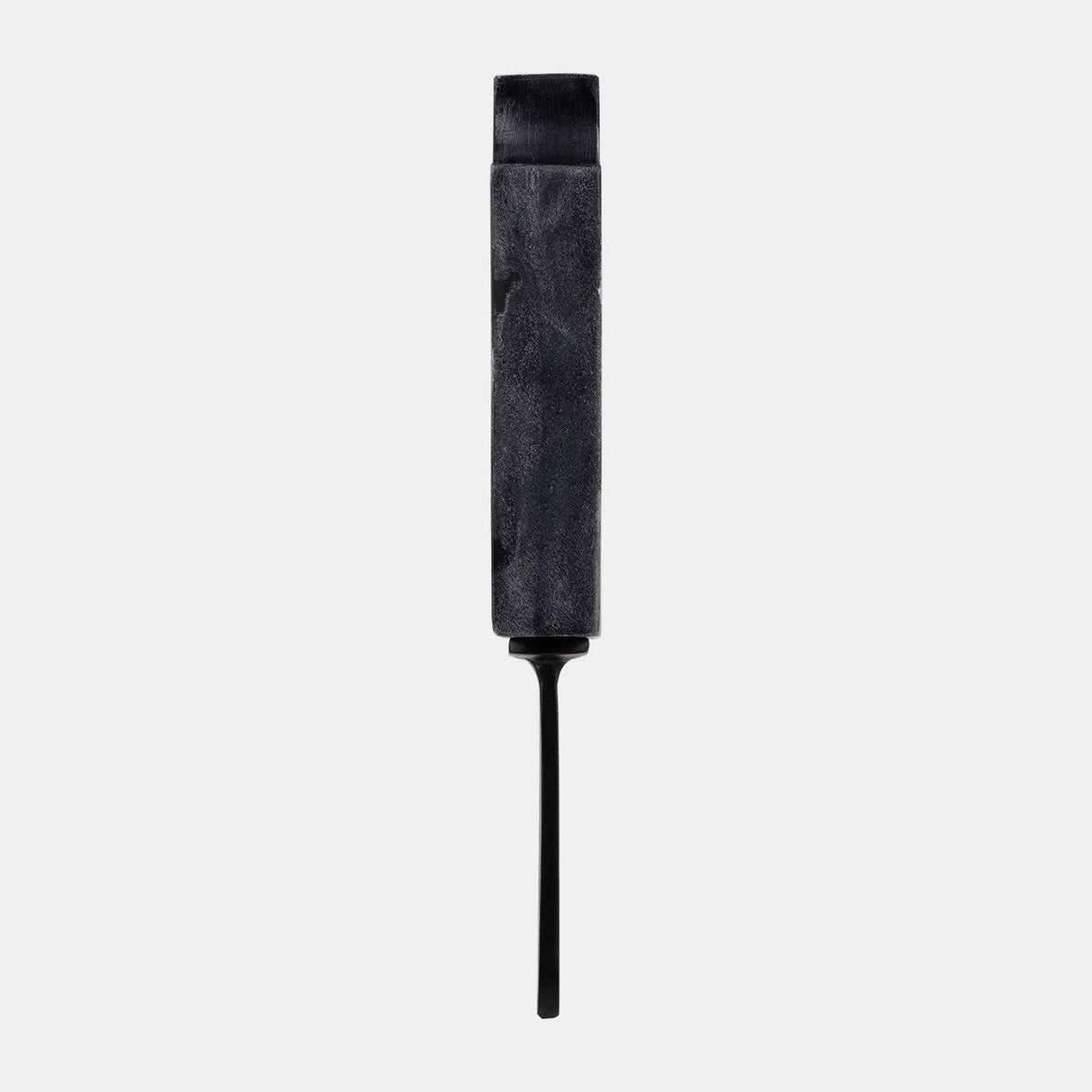 Metal/marble,13",bitten Popsicle Deco,black